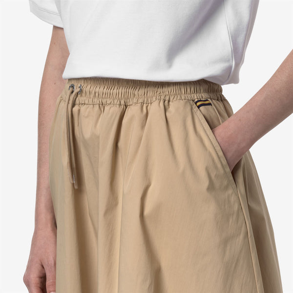 K Way MOSELLA LIGHT POPLIN TECH BEIGE ROPE