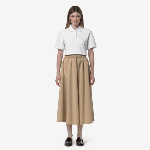 K Way MOSELLA LIGHT POPLIN TECH BEIGE ROPE