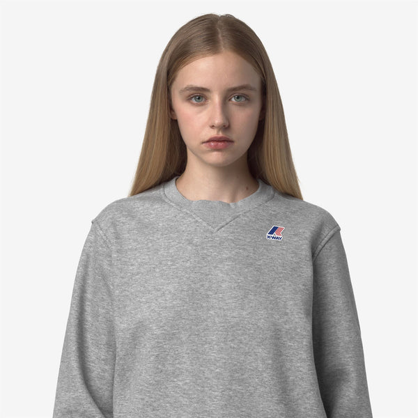 K Way NAEL BRUSHED PC GREY MELANGE MID