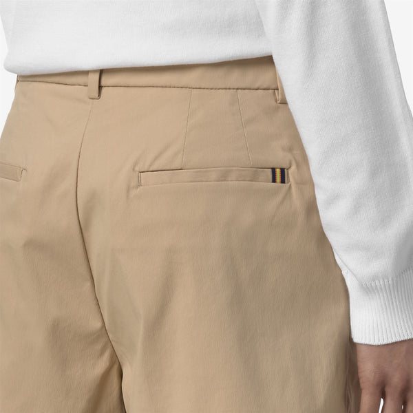 K Way NIVE TWILL TECH BEIGE ROPE