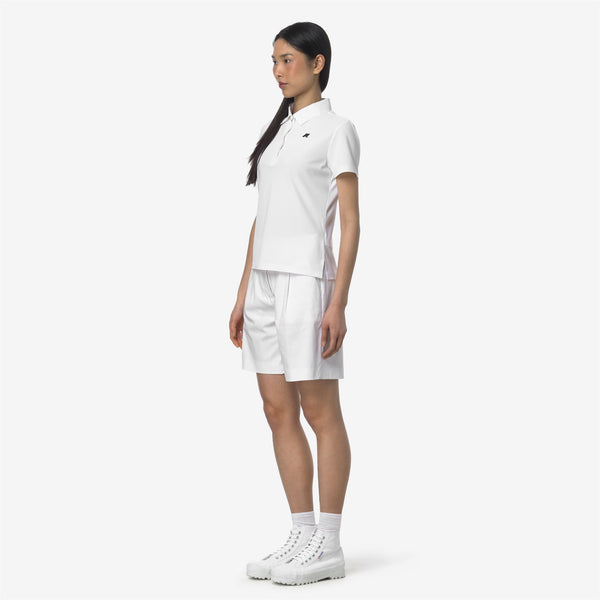 K Way NIVE TWILL TECH GOLF WHITE