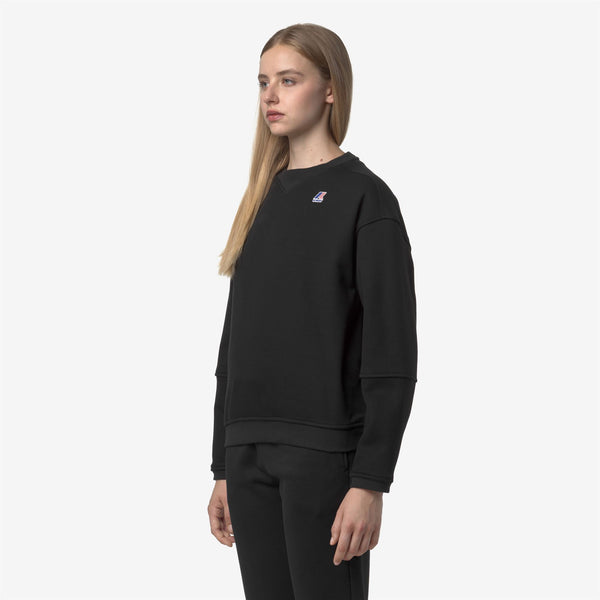 K Way NOELLA BRUSHED PC BLACK PURE