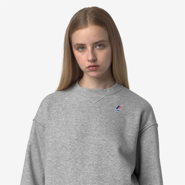 K Way NOELLA BRUSHED PC GREY MELANGE MID