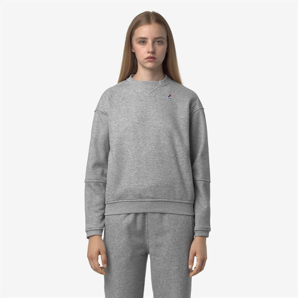 K Way NOELLA BRUSHED PC GREY MELANGE MID