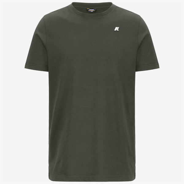 k way ODOM JERSEY PEACH GREEN BLACKISH