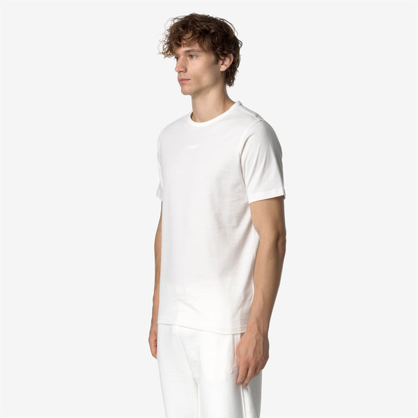 K Way ODOM JS PEACH LETTERING WHITE GARDENIA