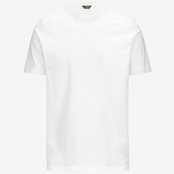 k way ODOM JS PEACH LETTERING WHITE GARDENIA