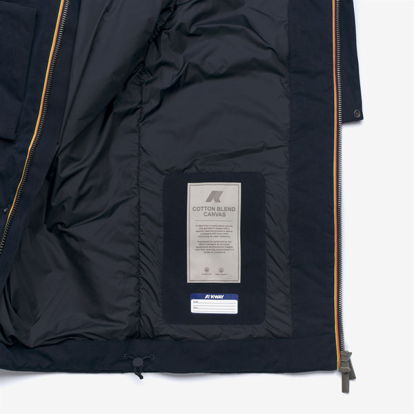 K Way OTTO COTTON FEEL BLUE DEPTH COMBO