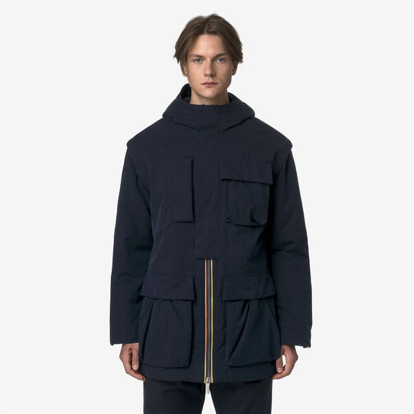 K Way OTTO COTTON FEEL BLUE DEPTH COMBO