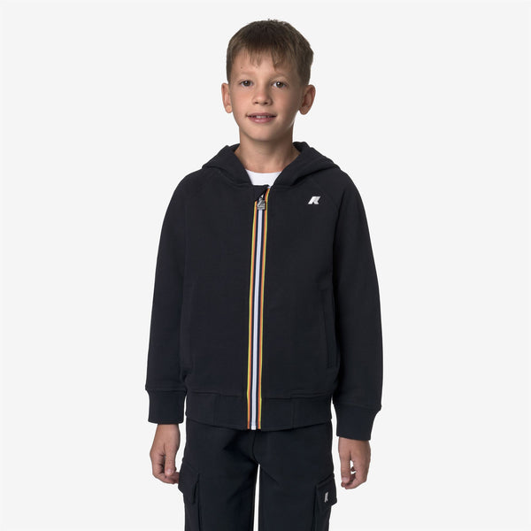 K Way P. ANTHONY FLEECE PEACH BLUE DEPTH