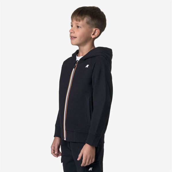 K Way P. ANTHONY FLEECE PEACH BLUE DEPTH