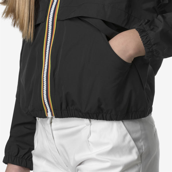 K Way P. AUBETTE MEMORY TOUCH BLACK PURE