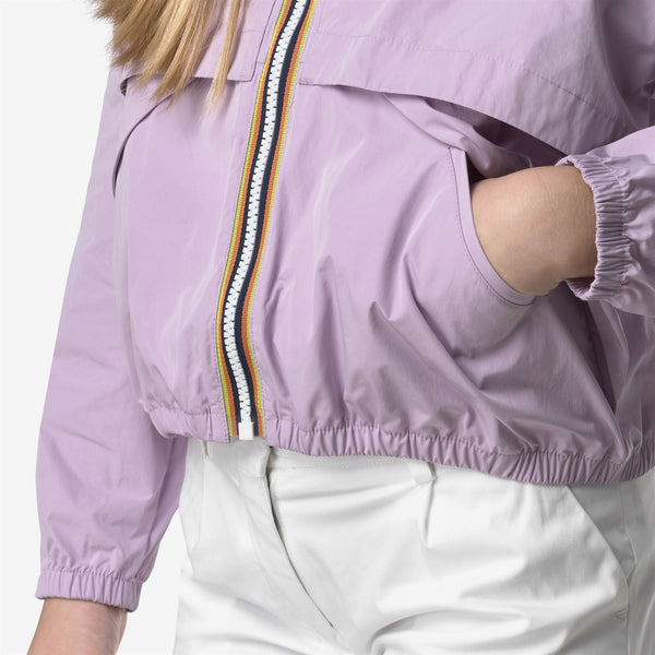 K Way P. AUBETTE MEMORY TOUCH VIOLET LT LILAC