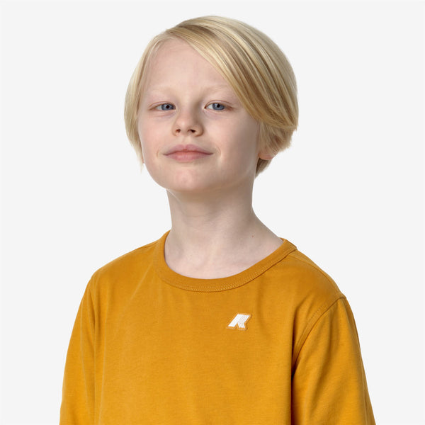 K Way P. ELMER JERSEY PEACH YELLOW INCA