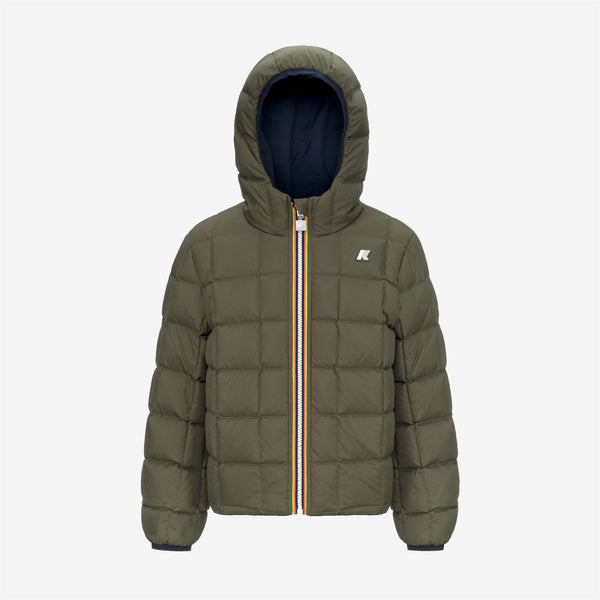 K Way P. JACK ST THERMO REVERSIBLE BLUE D-GREEN C