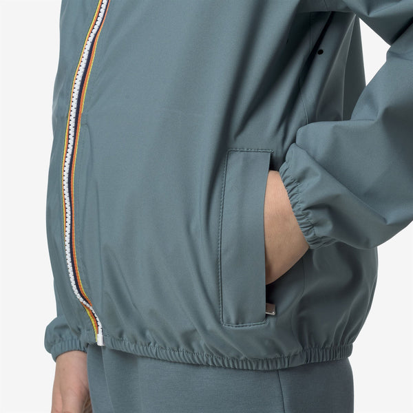 K Way P. JACK STRETCH DOT GREEN IRON