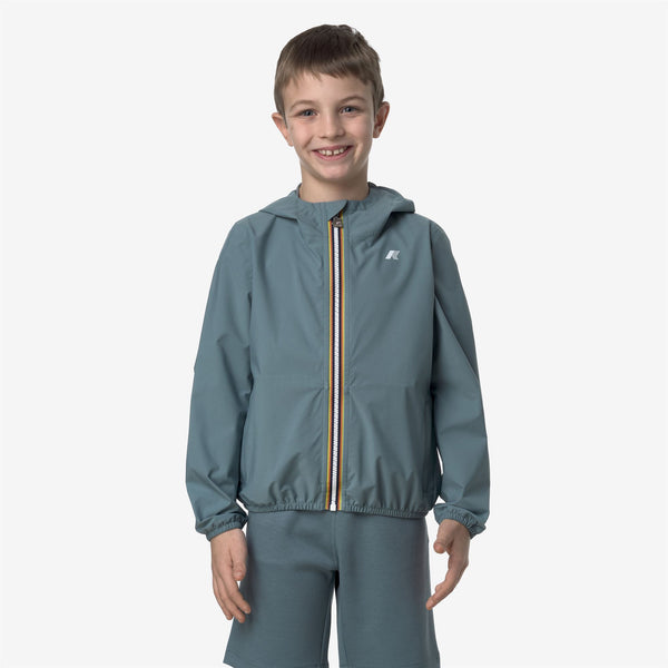 K Way P. JACK STRETCH DOT GREEN IRON