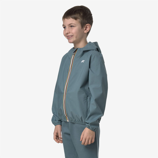 K Way P. JACK STRETCH DOT GREEN IRON