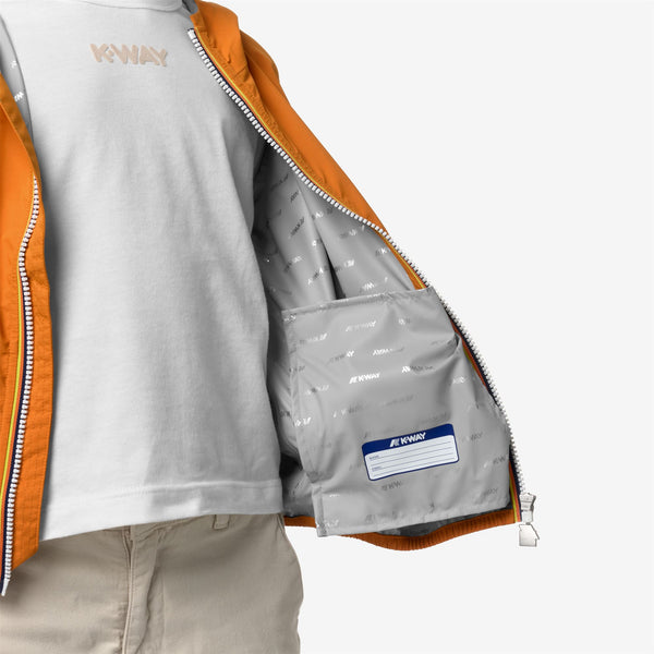 K Way P. JACK STRETCH DOT ORANGE MD