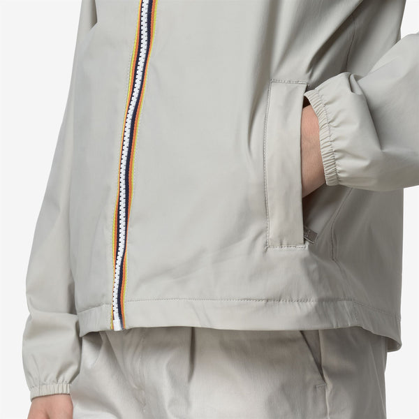 K Way P. JACK STRETCH NYLON JERSEY BEIGE LT