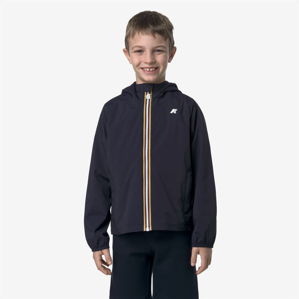 K Way P. JACK STRETCH NYLON JERSEY BLUE DEPTH