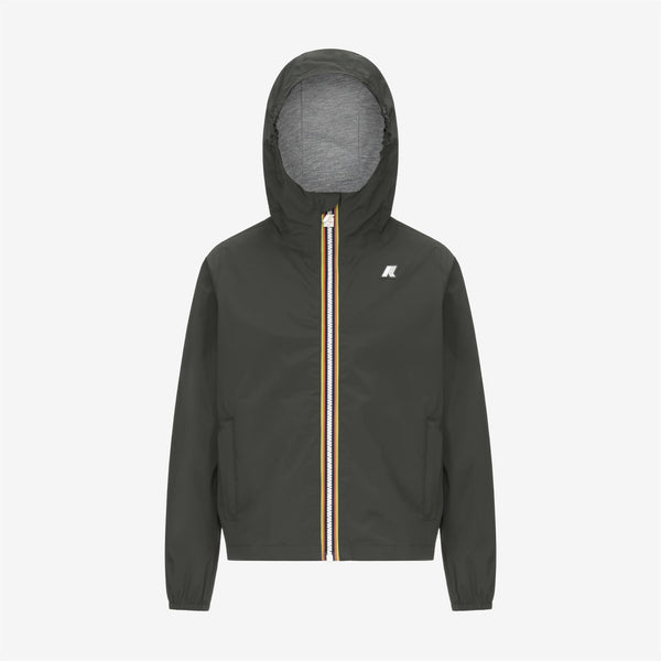 k way P. JACK STRETCH NYLON JERSEY GREEN BLACKISH