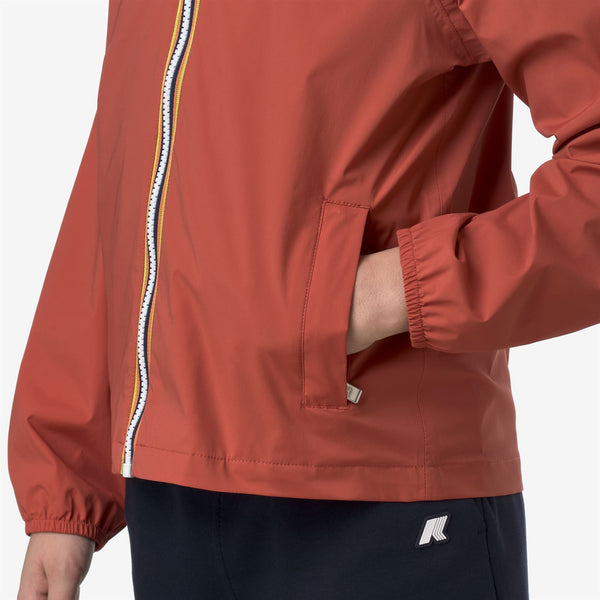 K Way P. JACK STRETCH NYLON JERSEY RED JASPER