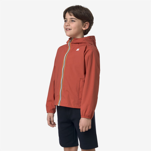 K Way P. JACK STRETCH NYLON JERSEY RED JASPER