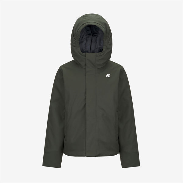 k way P. JACKO TWILL MARMOTTA GREEN B-BLUE A