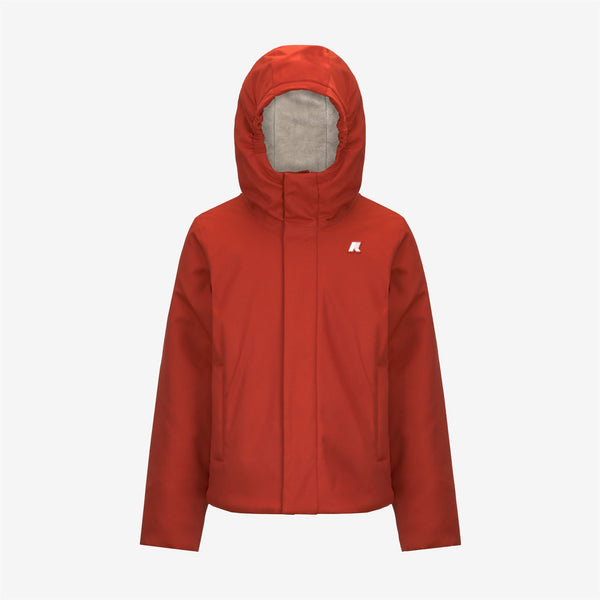 k way P. JACKO TWILL MARMOTTA RED P-GREY B