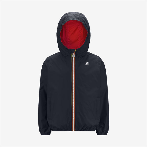 k way P. JAKE PLUS.2 REVERSIBLE BLUE DEPTH-RED
