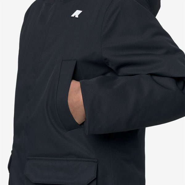 K Way P. JARKO TWILL MARMOTTA BLUE D-BLUE A