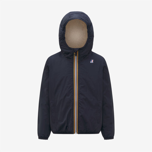 k way P. LE VRAI 4.0 CLAUDE ORSETTO BLUE DEPTH