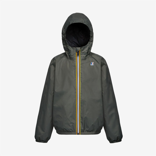 k way P. LE VRAI 4.0 CLAUDE WARM GREEN BLACKISH