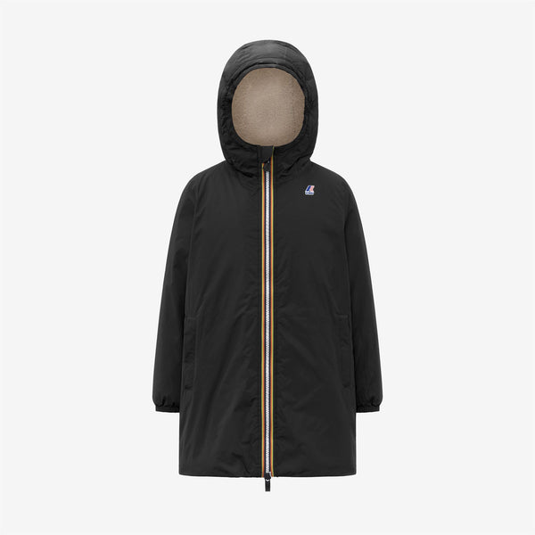 k way P. LE VRAI 4.0 EIFFEL ORSETTO BLACK PURE