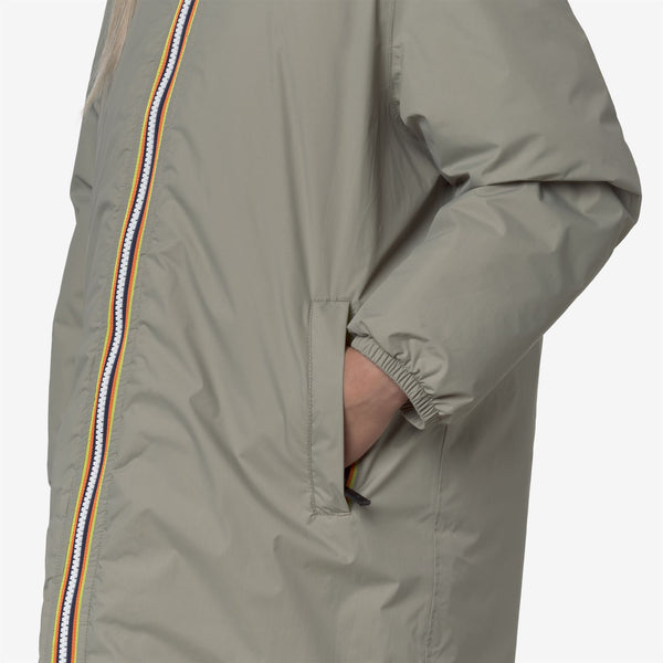 K Way P. LE VRAI 4.0 EIFFEL ORSETTO GREEN OAK