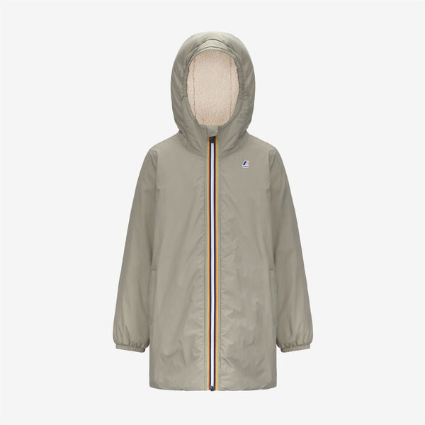 k way P. LE VRAI 4.0 EIFFEL ORSETTO GREEN OAK