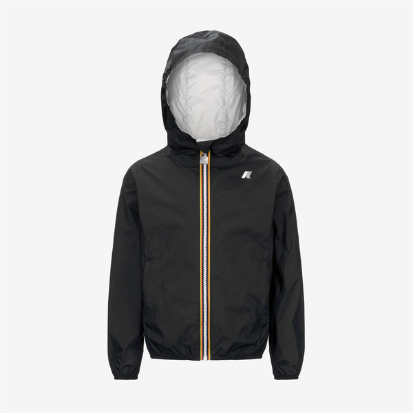 k way P. LILY PLUS.2 REVERSIBLE BLACK P-WHITE