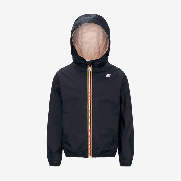 k way P. LILY PLUS.2 REVERSIBLE BLUE D-PINK