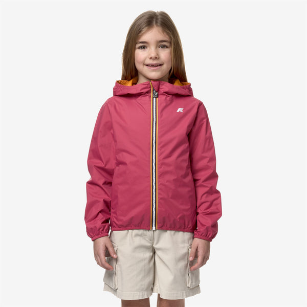 K Way P. LILY PLUS.2 REVERSIBLE DK PINK-ORANGE MD