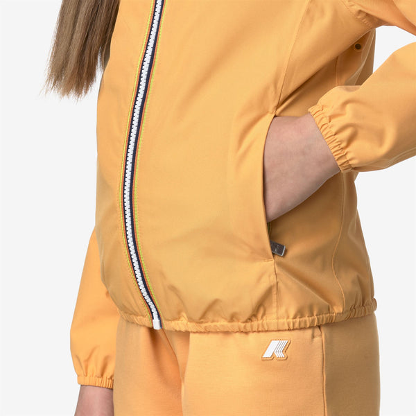 K Way P. LILY STRETCH POLY JERSEY ORANGE AMBER