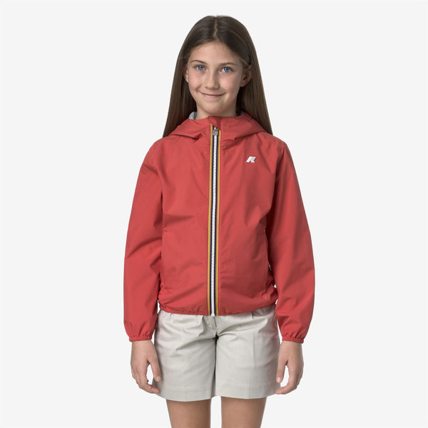 K Way P. LILY STRETCH POLY JERSEY RED JASPER