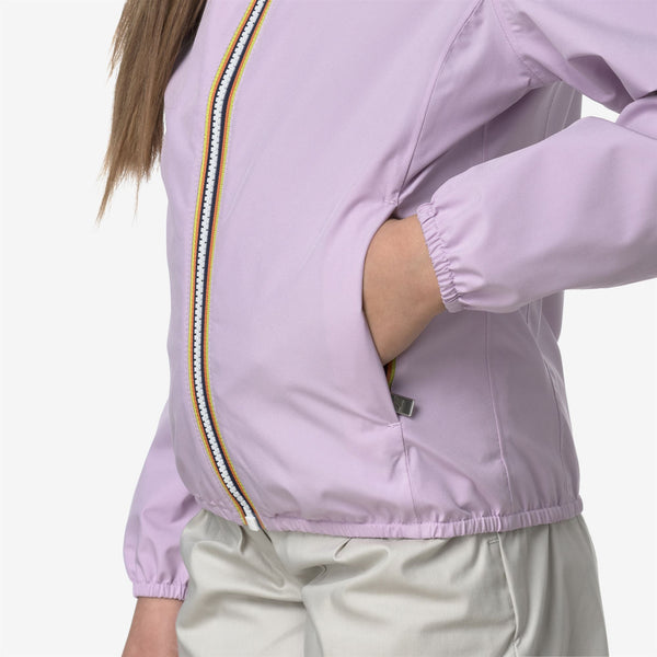 K Way P. LILY STRETCH POLY JERSEY VIOLET LT LILAC