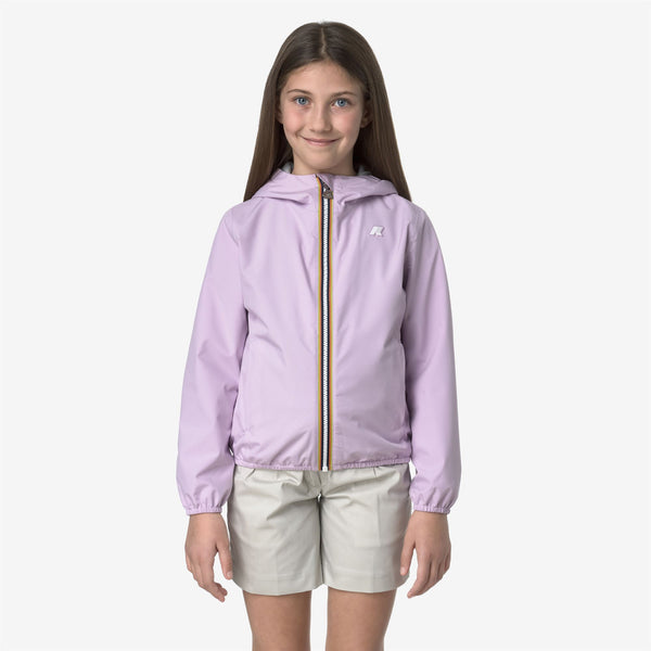 K Way P. LILY STRETCH POLY JERSEY VIOLET LT LILAC