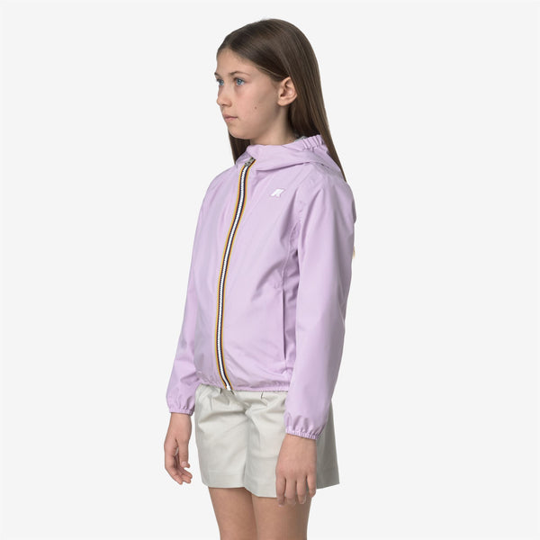 K Way P. LILY STRETCH POLY JERSEY VIOLET LT LILAC