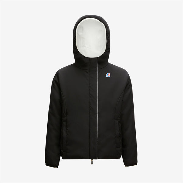 K Way P. LILY WARM REVERSIBLE WHITE MILK-BLACK PURE