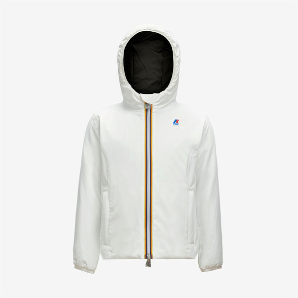 k way P. LILY WARM REVERSIBLE WHITE MILK-BLACK PURE