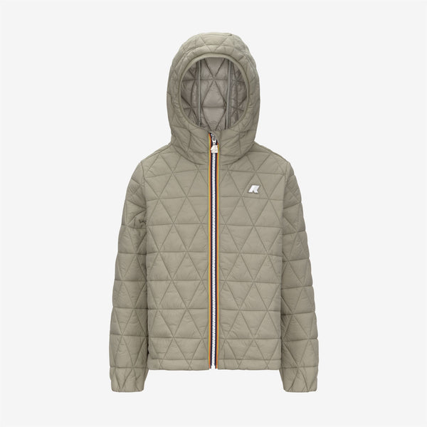 k way P. MADLAINE DIAMOND QUILTED WARM GREEN OAK