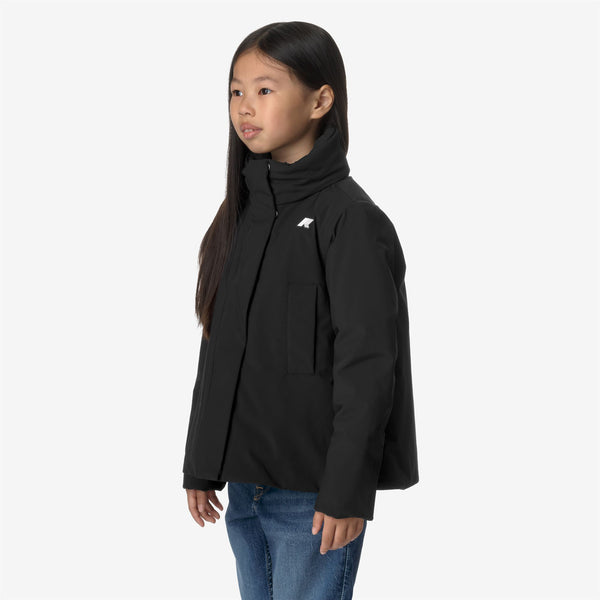 K Way P. MARLETTE ST WARM BLACK PURE