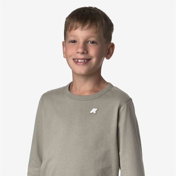 K Way P. MICK FLEECE PEACH GREEN OAK